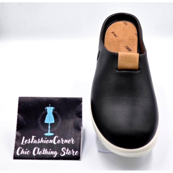 NWOB TRUE Linkswear Men Black FS-Slide-Men's Slides-Water Resistant Sz 10 2231 - Picture 14 of 16